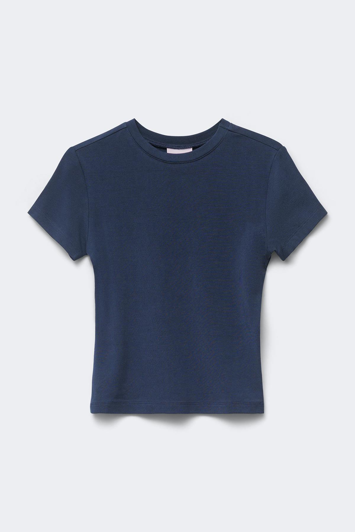 Y petite printed tee