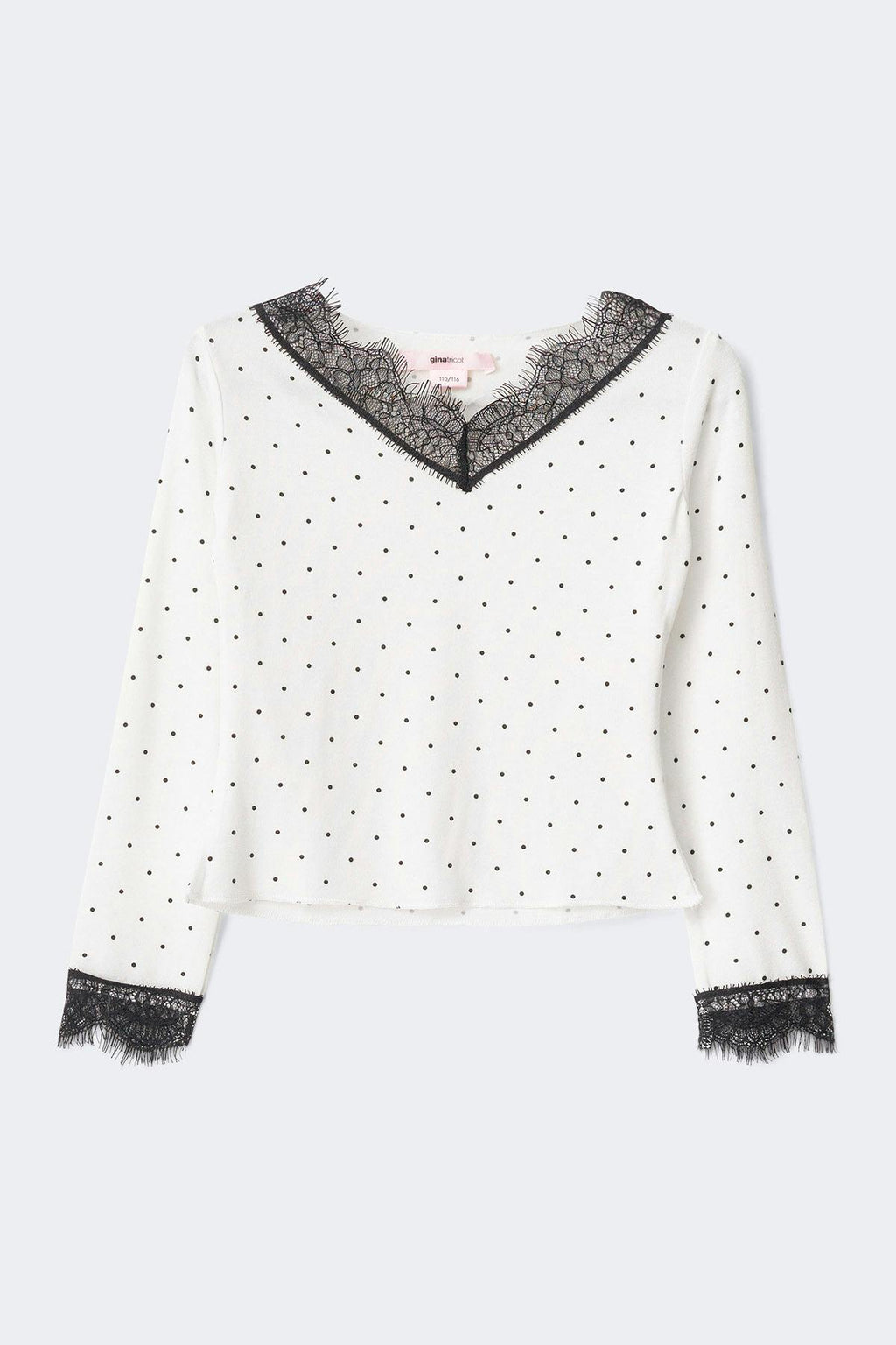 Y petite lace top