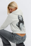 14+ printed hoodie