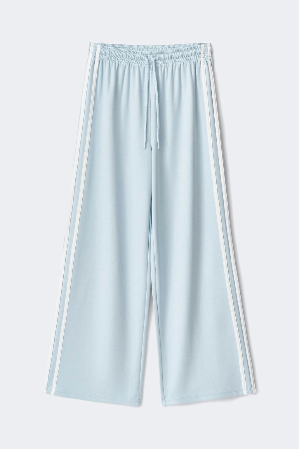 Sporty wide trousers
