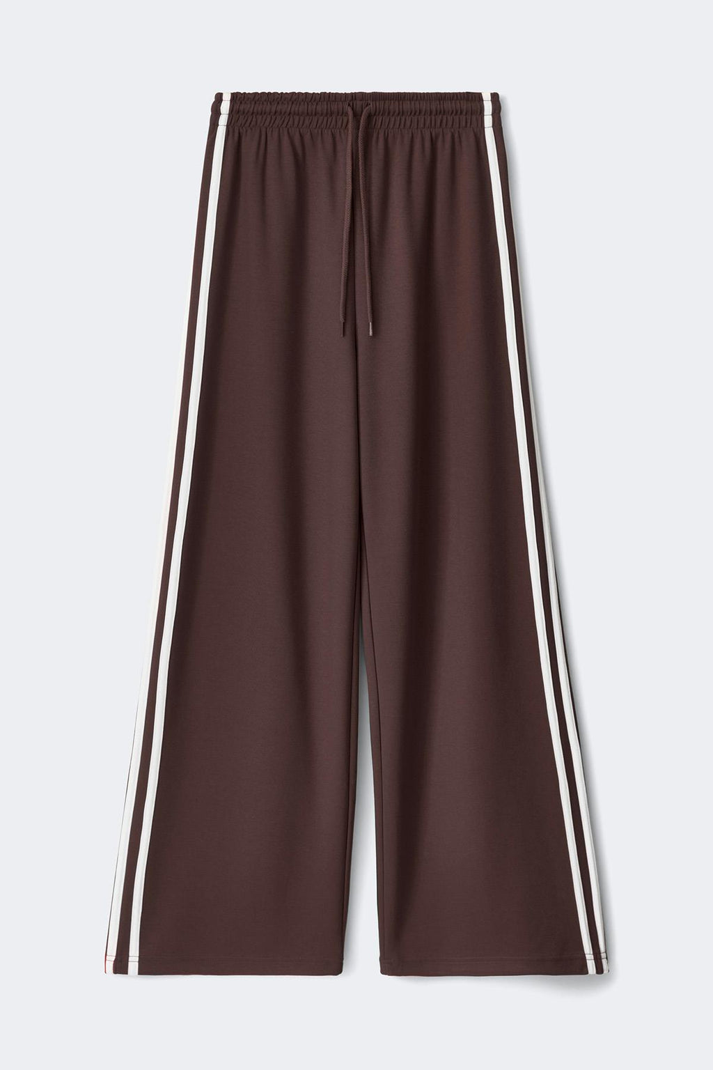 Sporty wide trousers