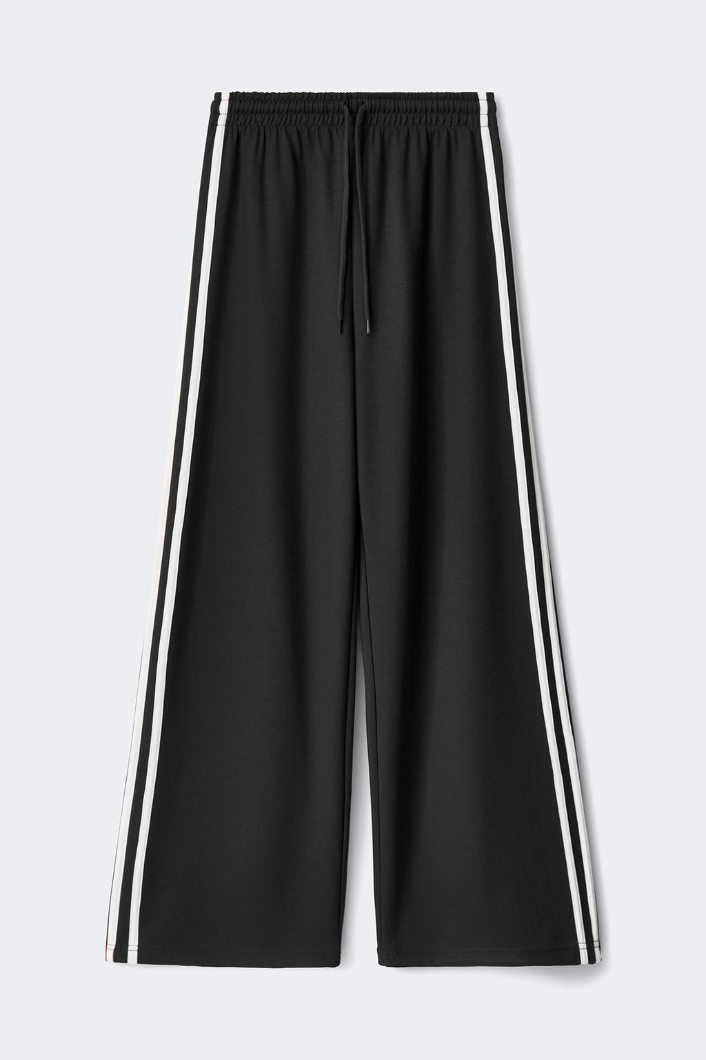 Sporty wide trousers