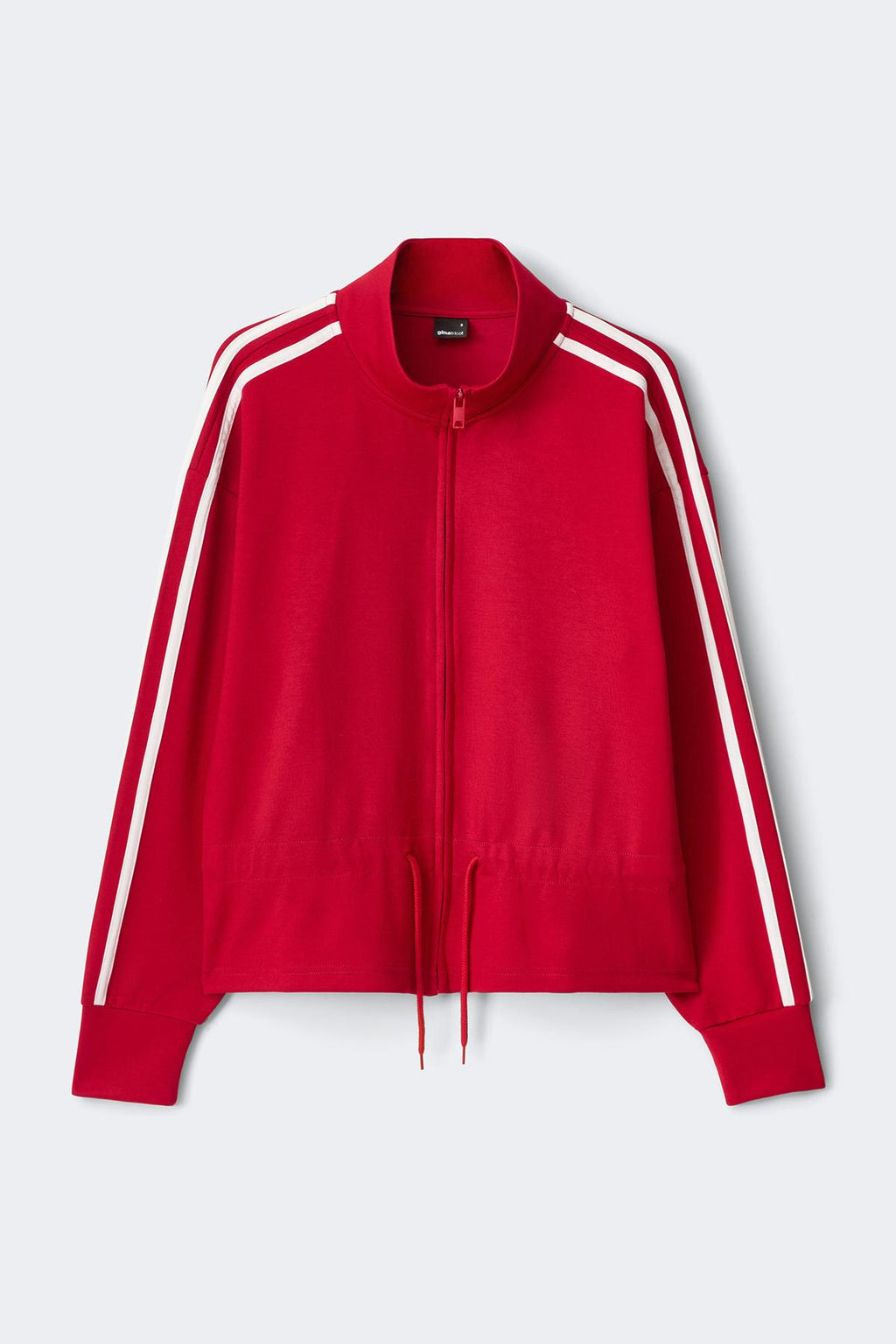 Peplum soft sporty jacket