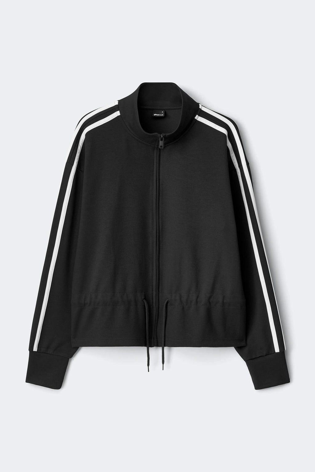 Peplum soft sporty jacket