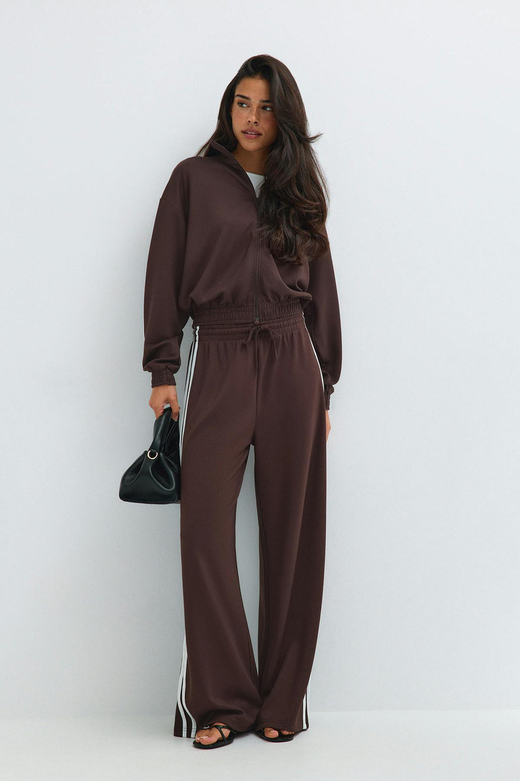 Zip bomber sporty jacket
