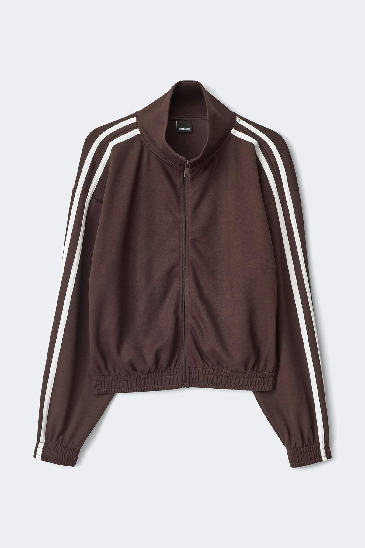 Zip bomber sporty jacket