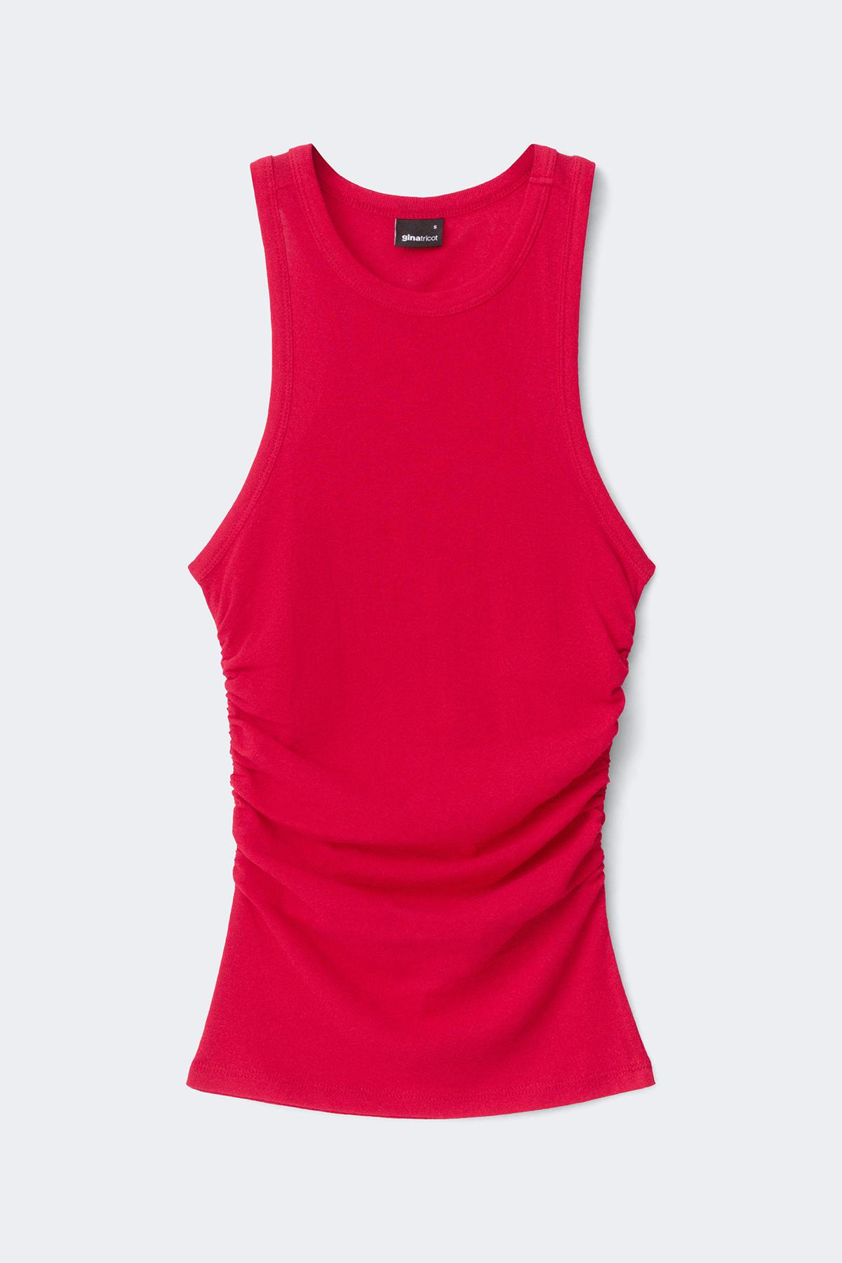 Ruched tank top