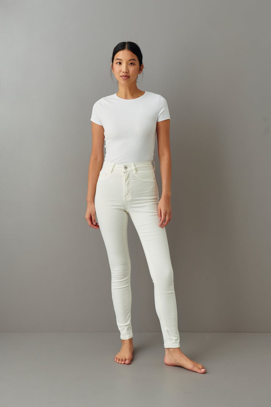 high waist jeans