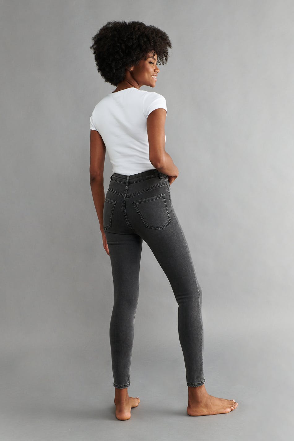 high waist jeans