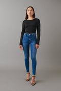 high waist jeans