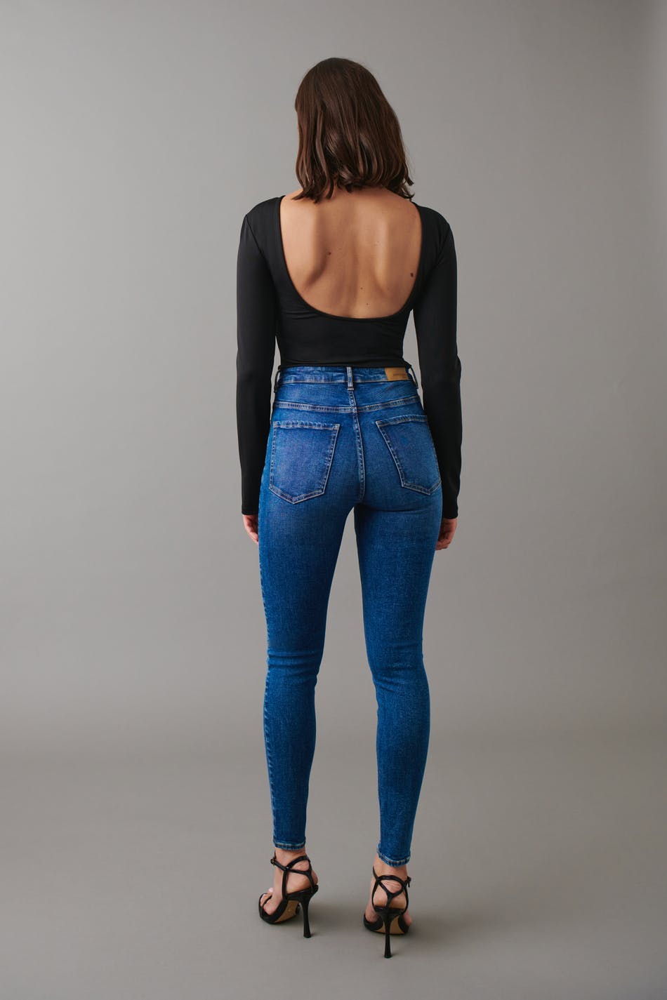 high waist jeans