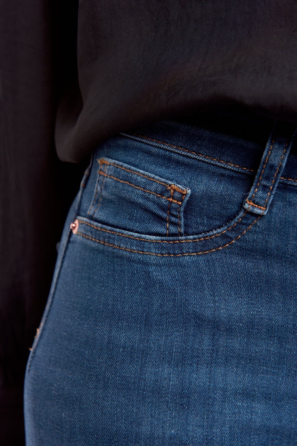 high waist jeans