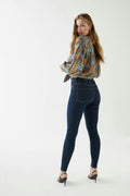 high waist jeans