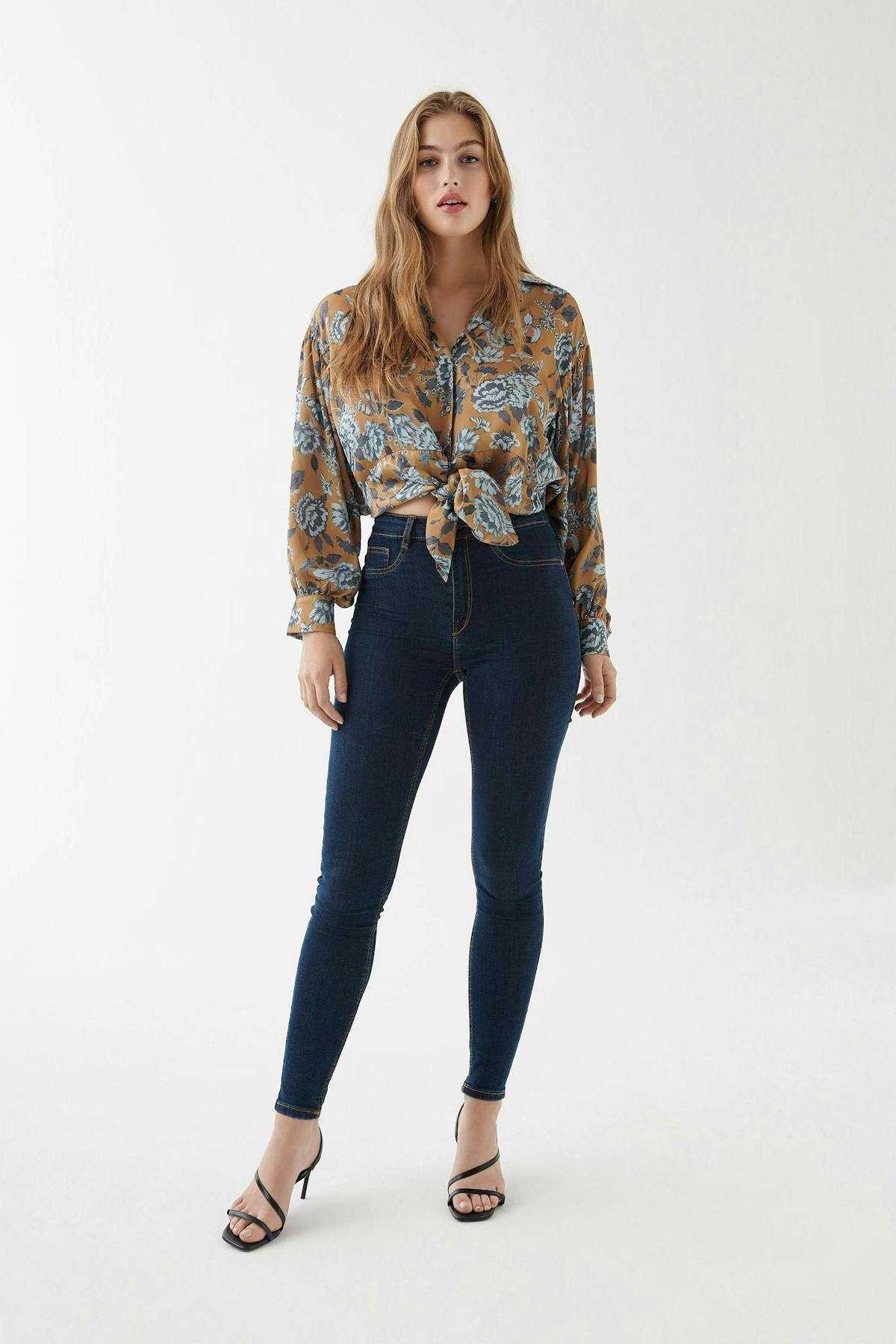 high waist jeans