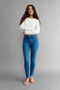 high waist jeans