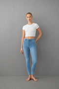 high waist jeans