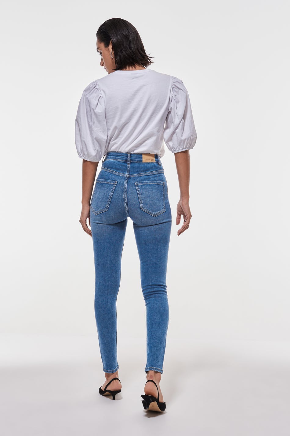 high waist jeans