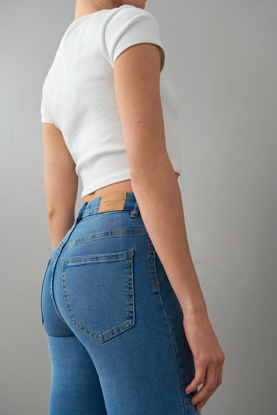 high waist jeans