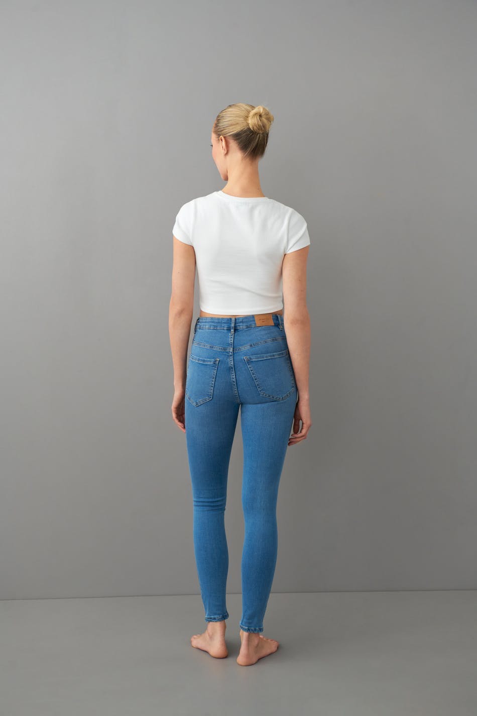 high waist jeans