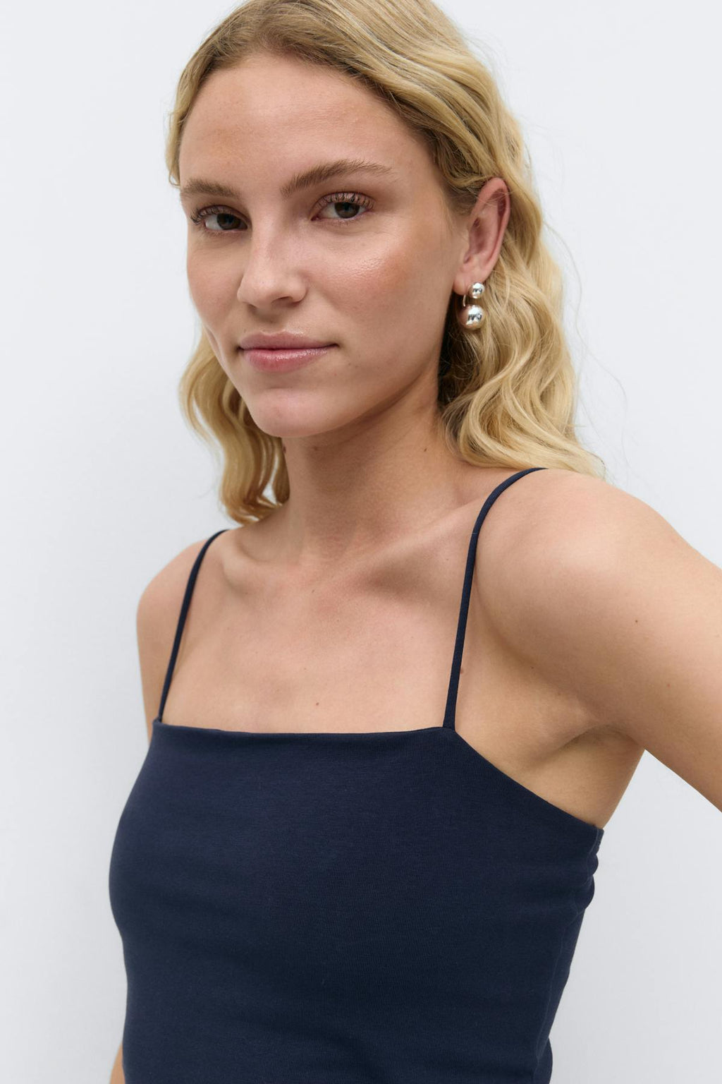 spaghetti strap singlet