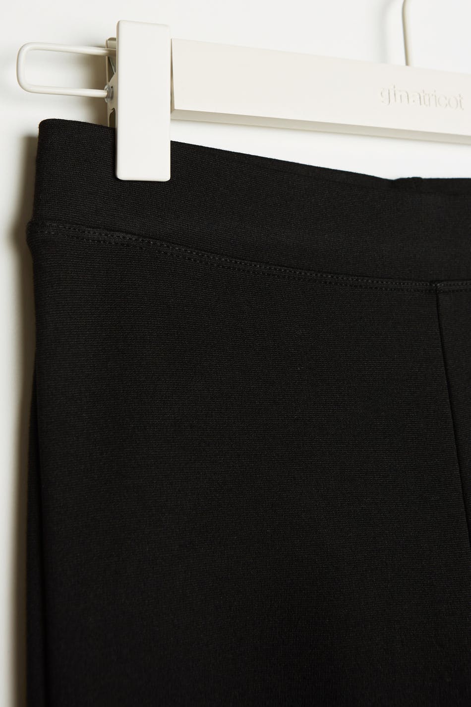 Flare petite jersey trousers