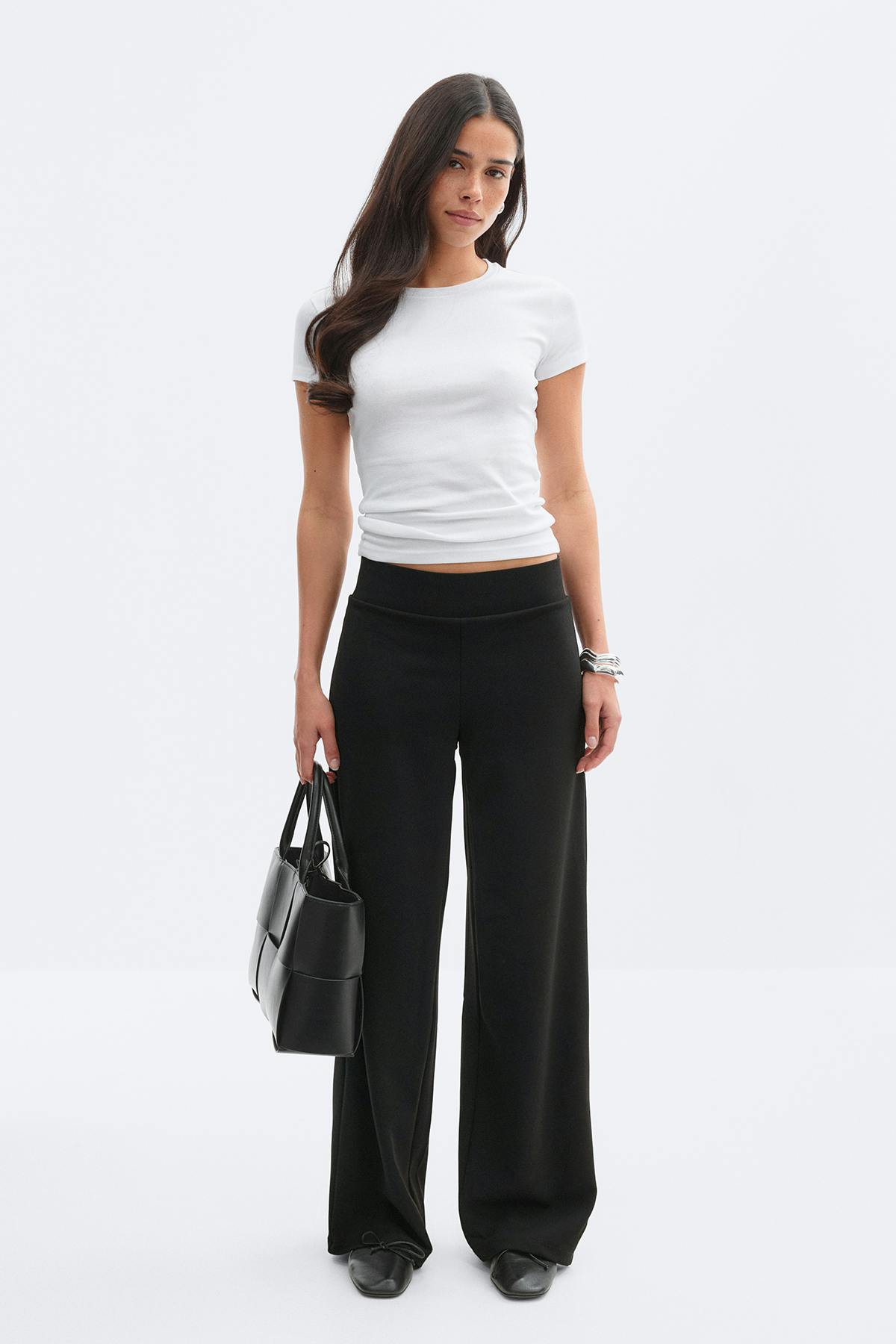 Wide trousers