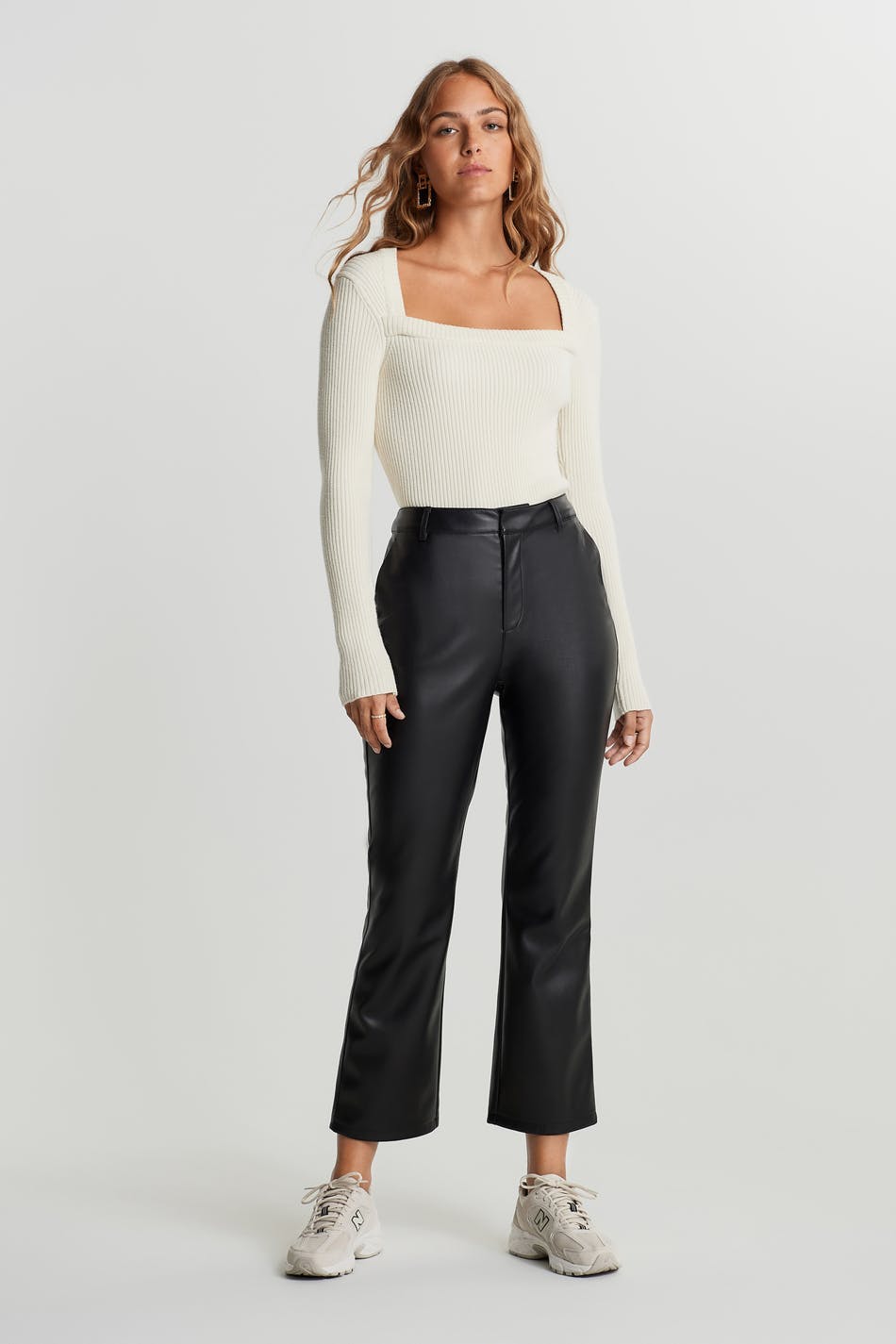 Lisa pu trousers