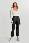 Lisa pu trousers