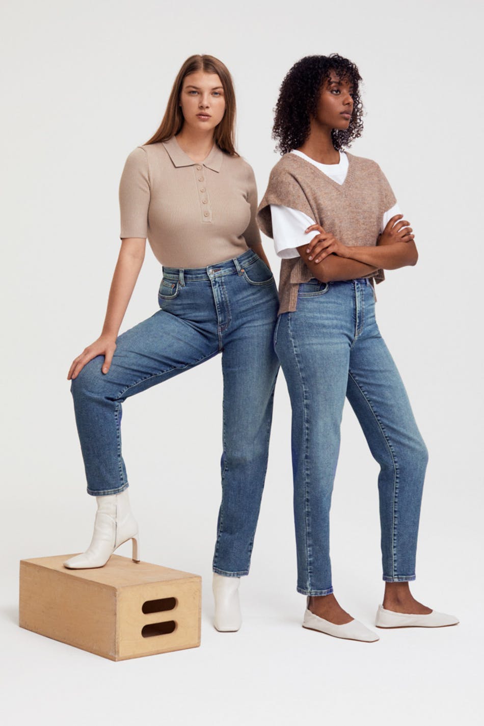 Comfy mom jeans