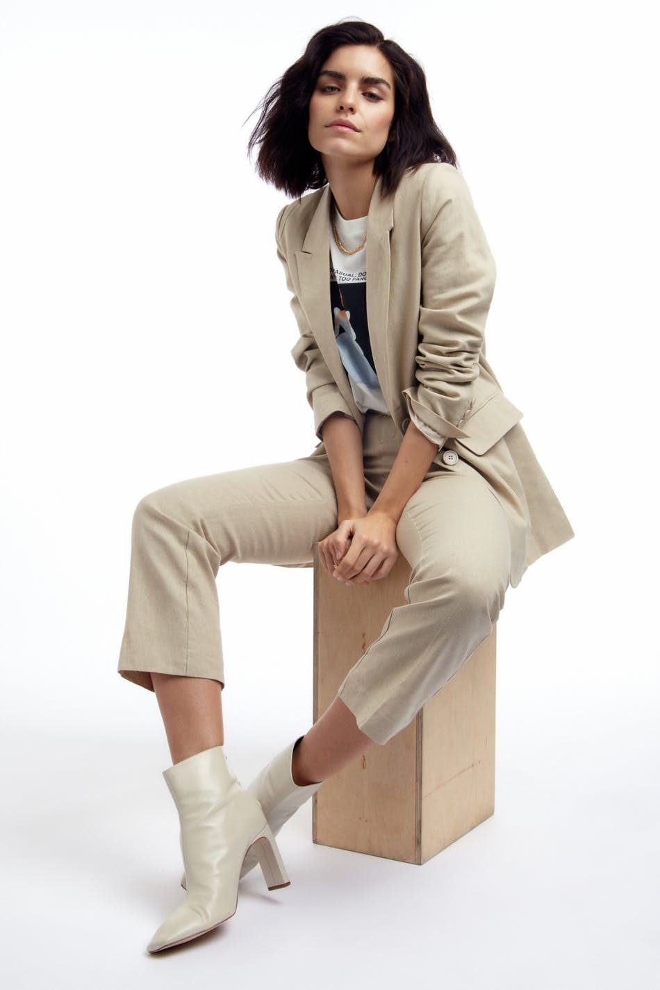 Lisa linen trousers
