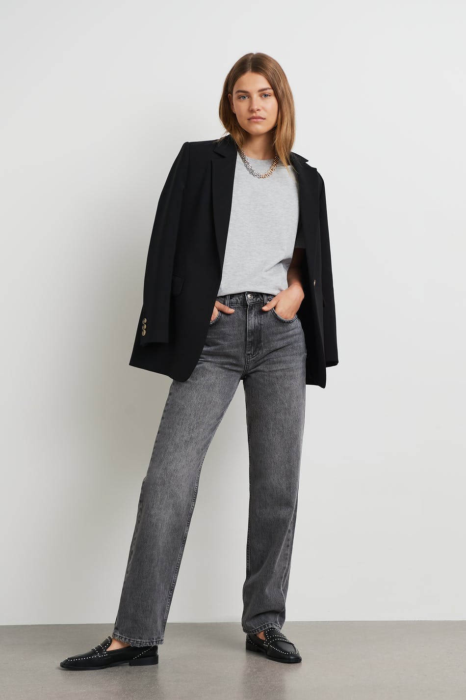 high waist jeans
