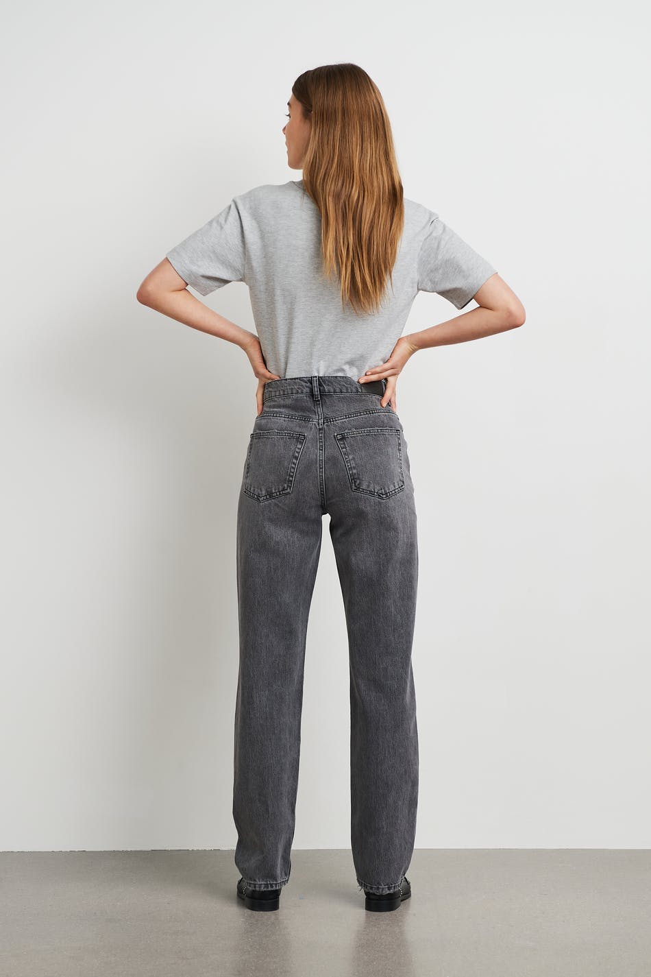 high waist jeans