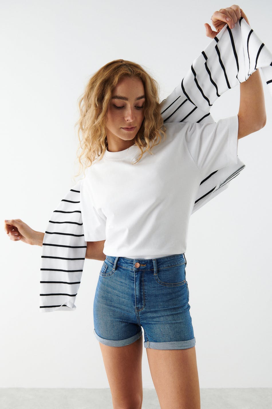 Molly denim shorts
