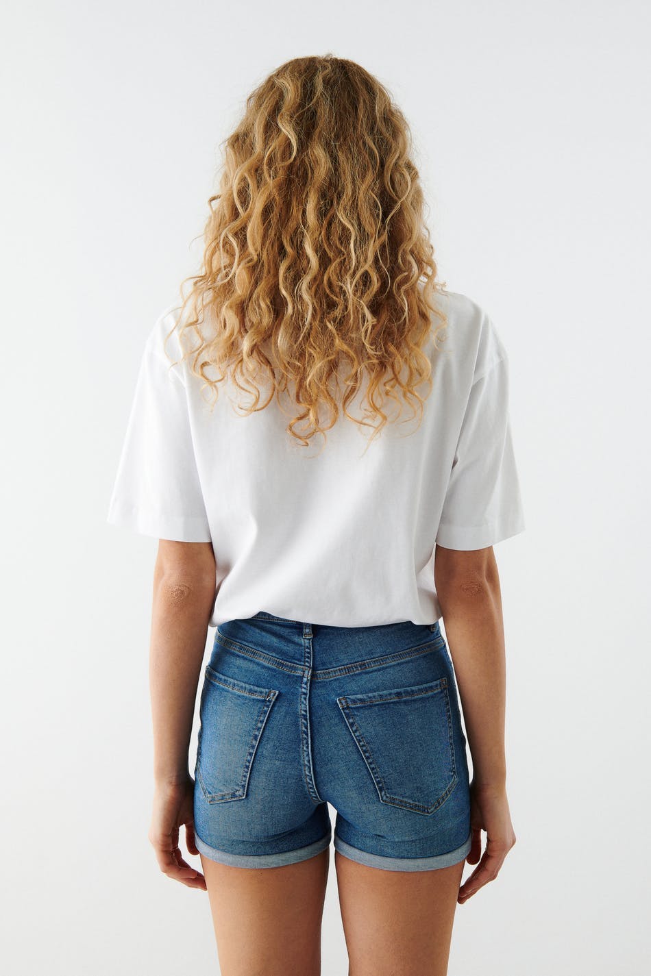 Molly denim shorts