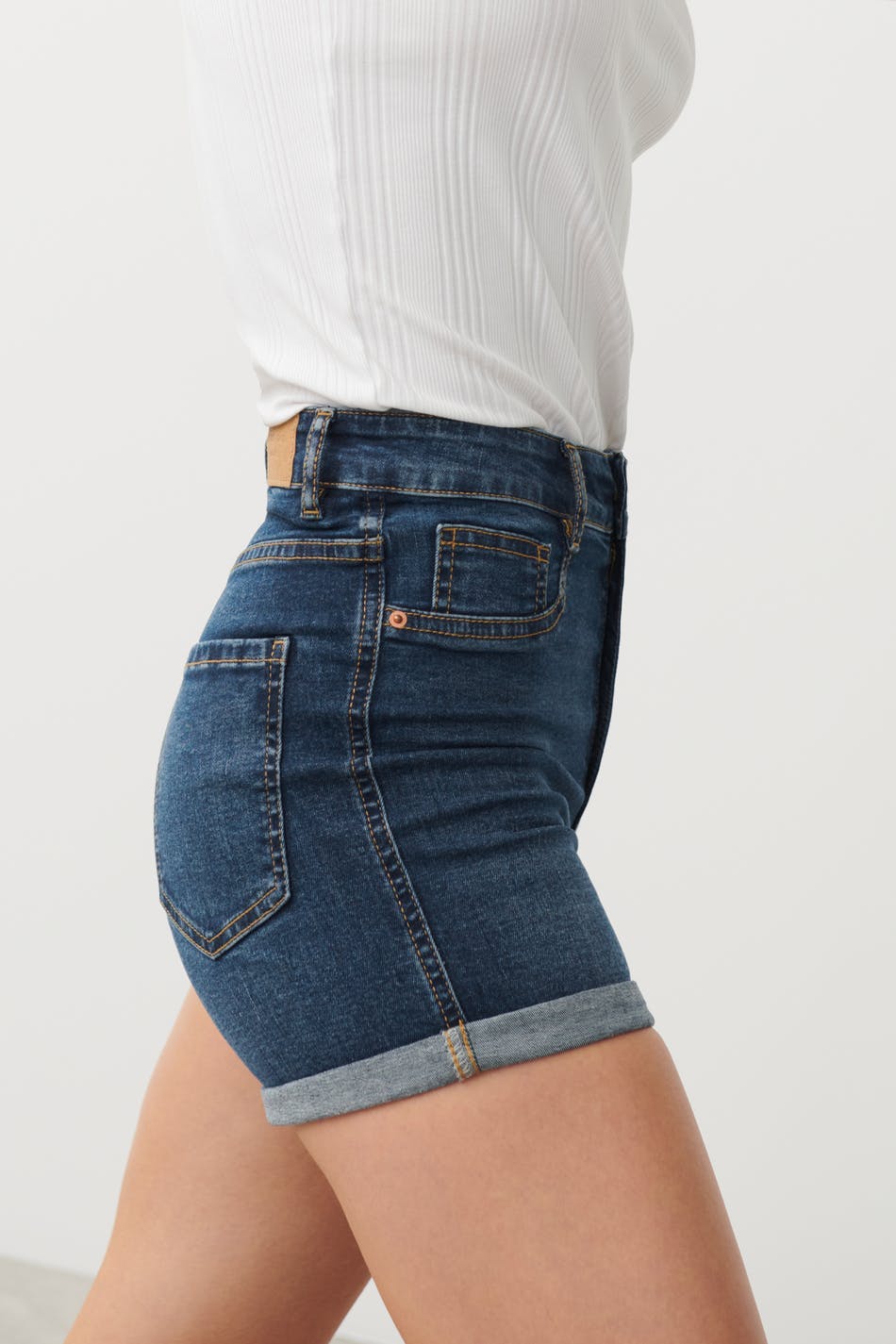 Molly denim shorts