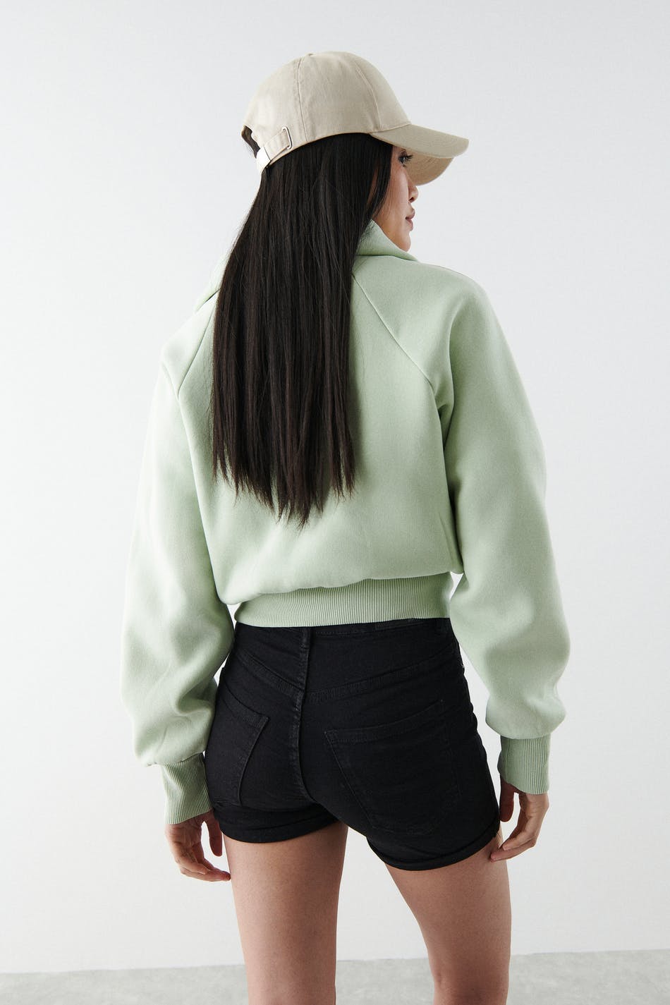 Molly denim shorts