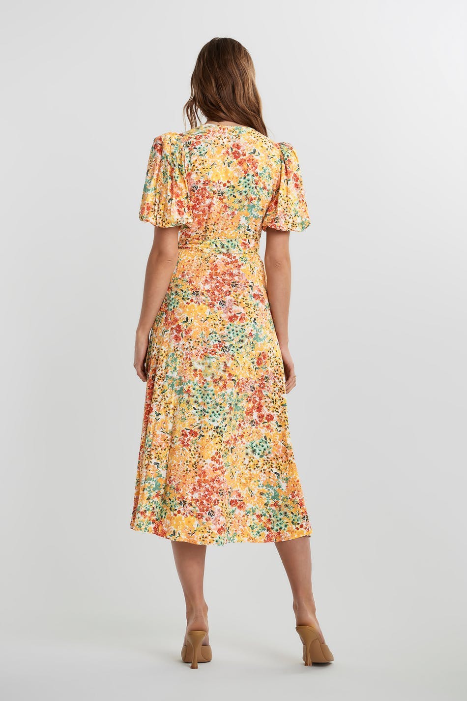 Dita wrap dress