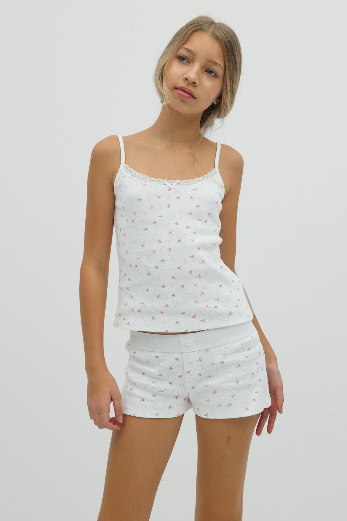y lace singlet