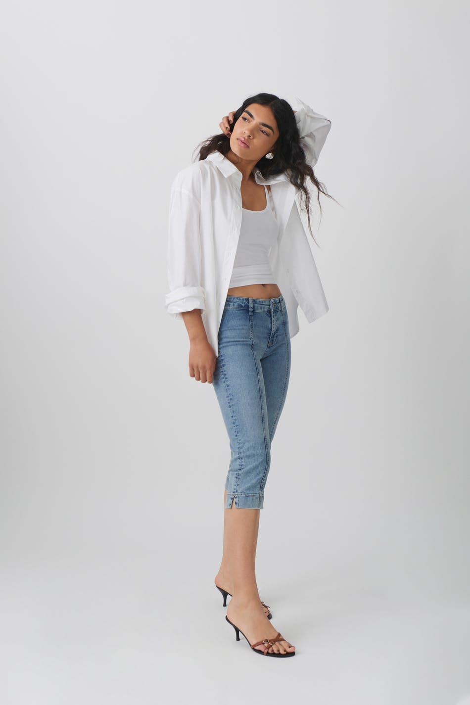 Capri jeans