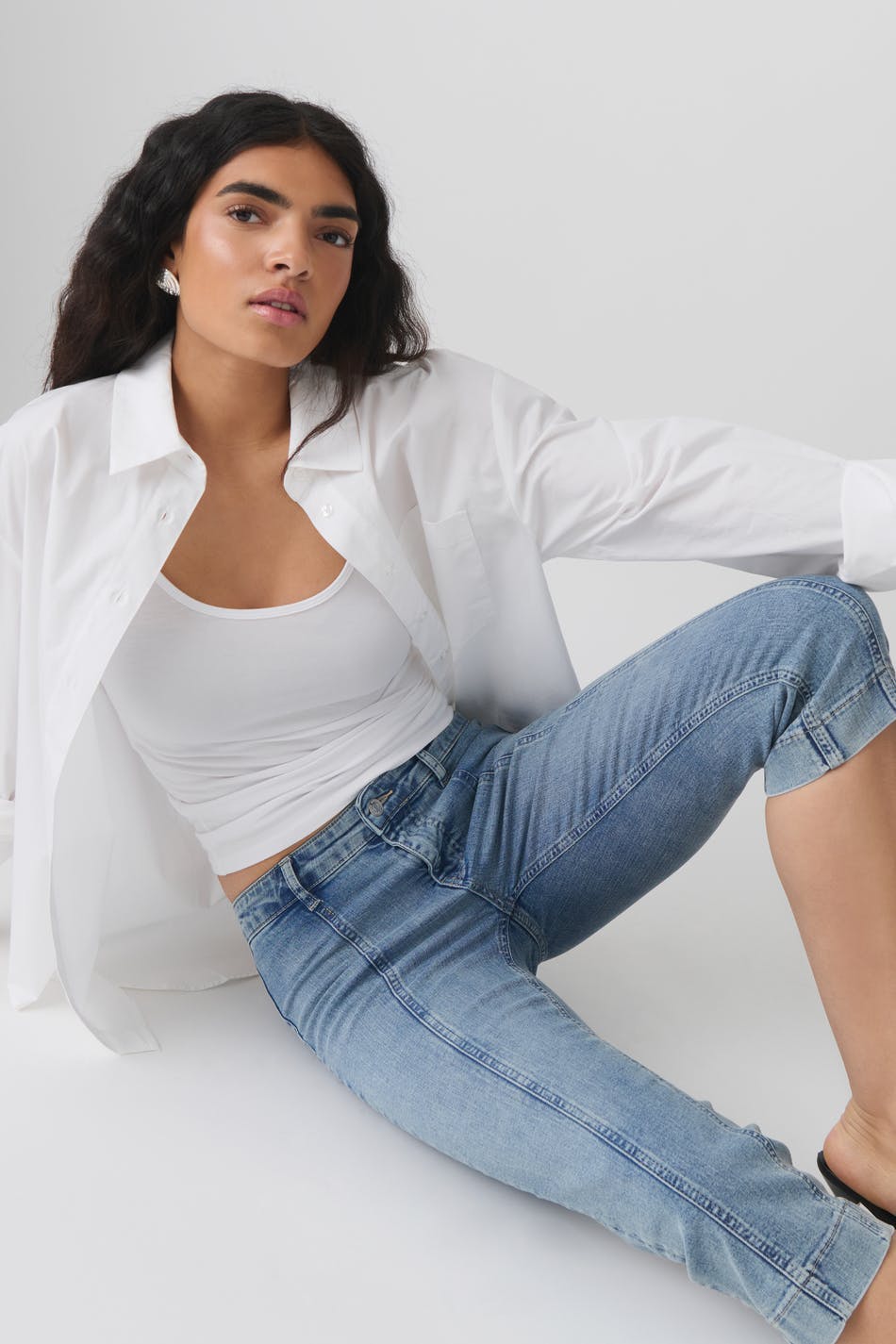 Capri jeans
