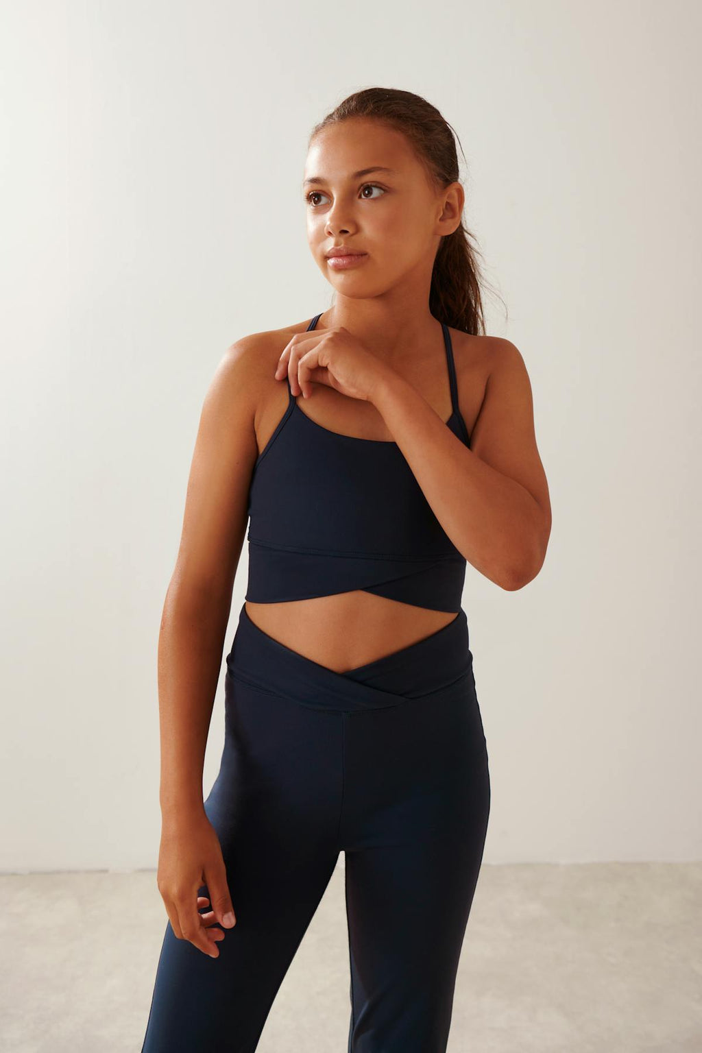 Sporty yoga top