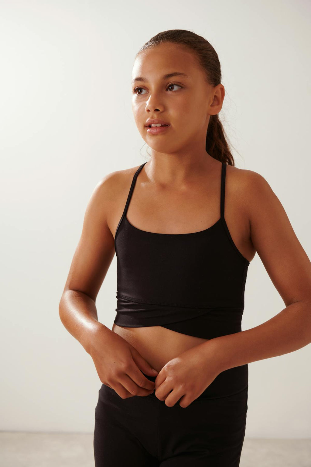 Sporty yoga top