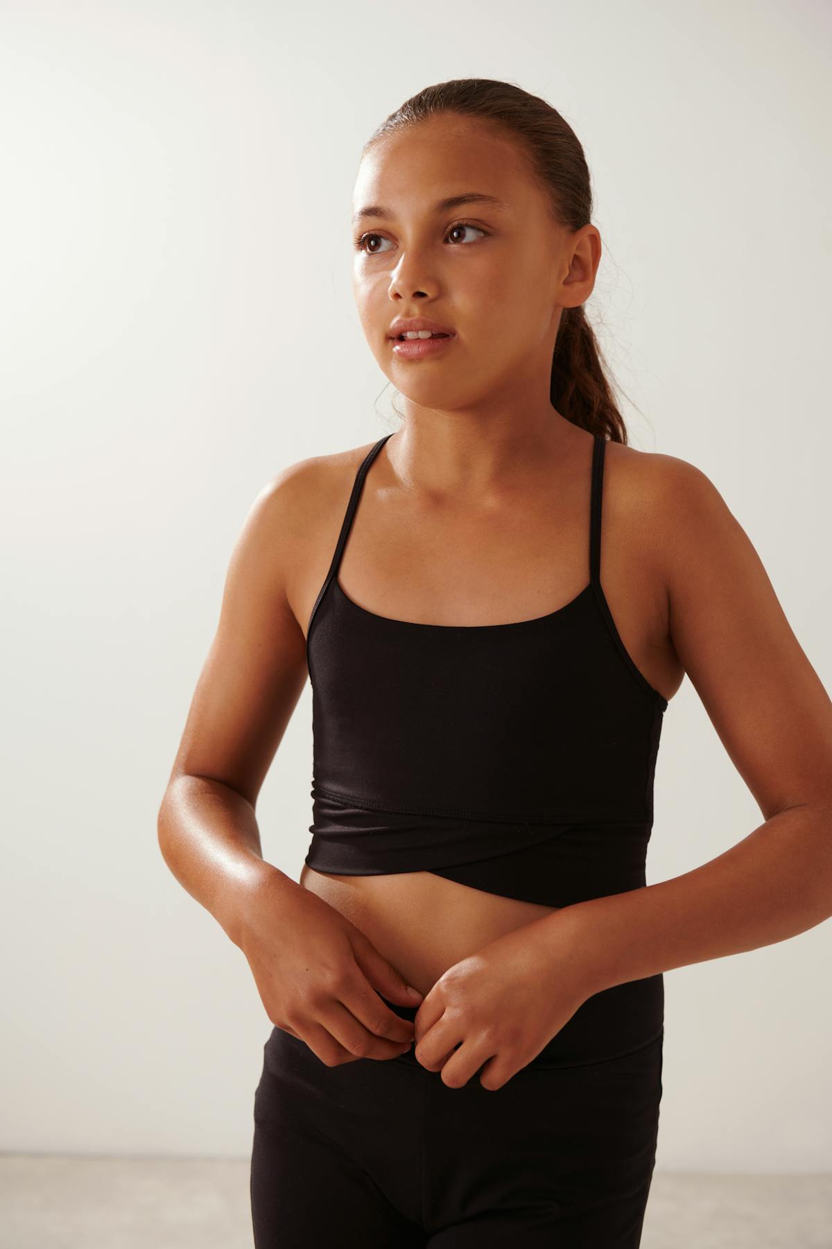 Sporty yoga top