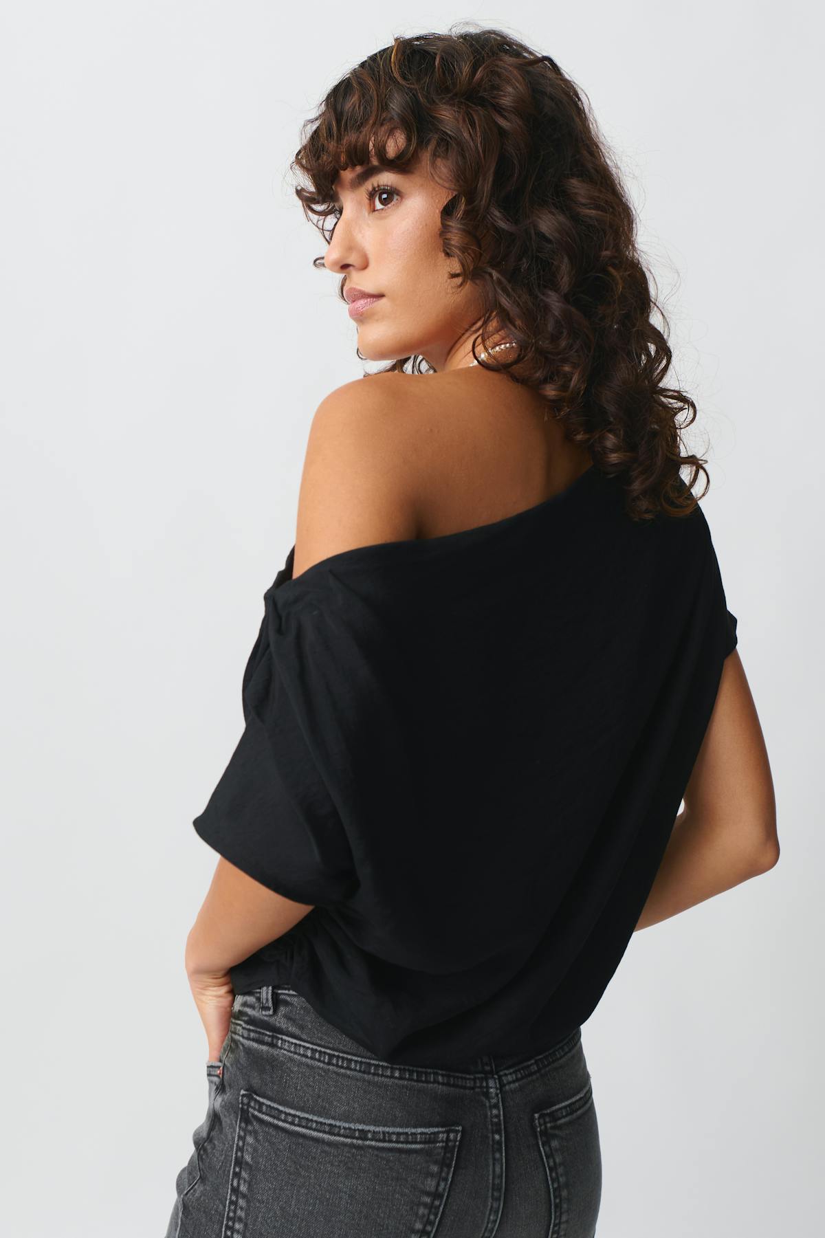 Draped top