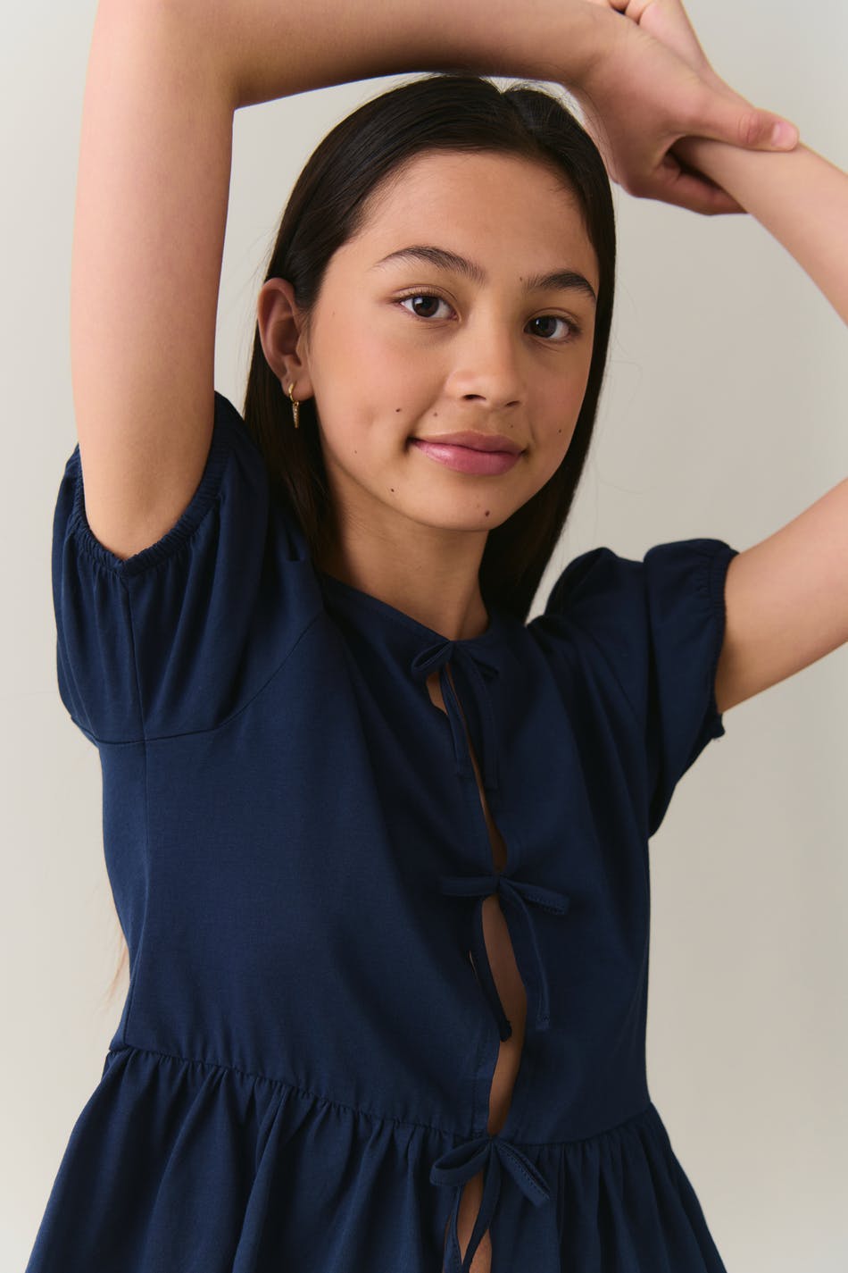 Y puff sleeve top