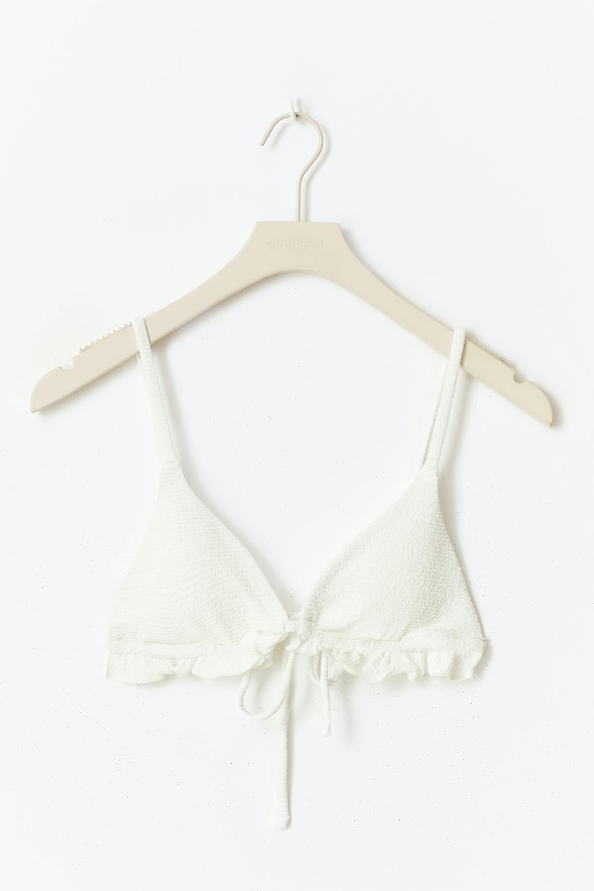 Bikini frill top