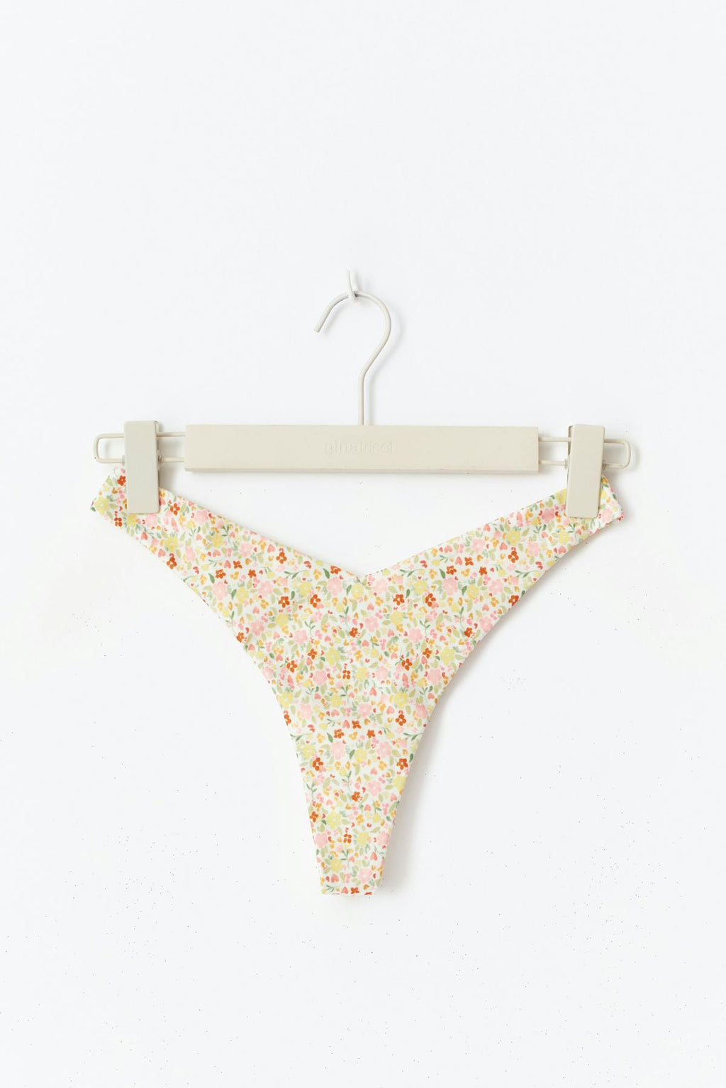 High bikini thong
