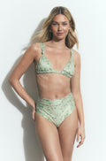 High waist bikini brief
