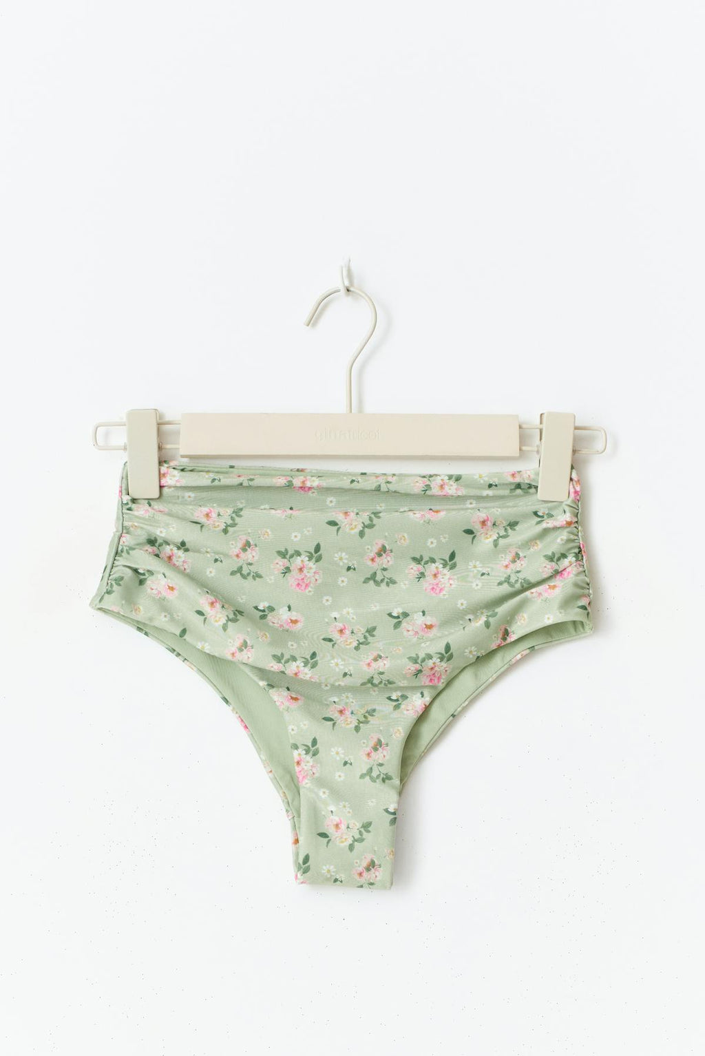 High waist bikini brief