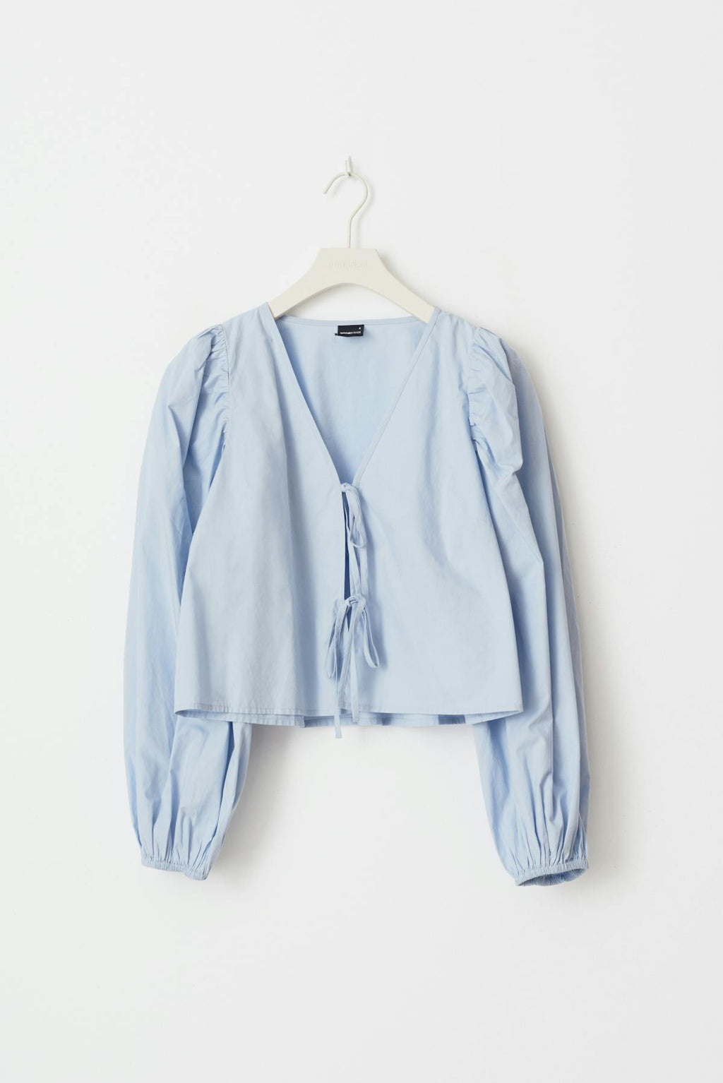 Tie blouse